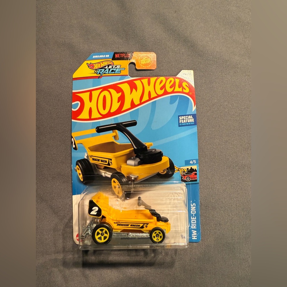 Hit Wheels Dragging Wagon *treasure hunt*